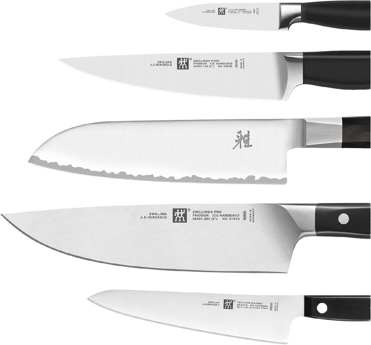 Zwilling V-Edge Knivsliber til Europæisk og Asiatisk vinkel Sort