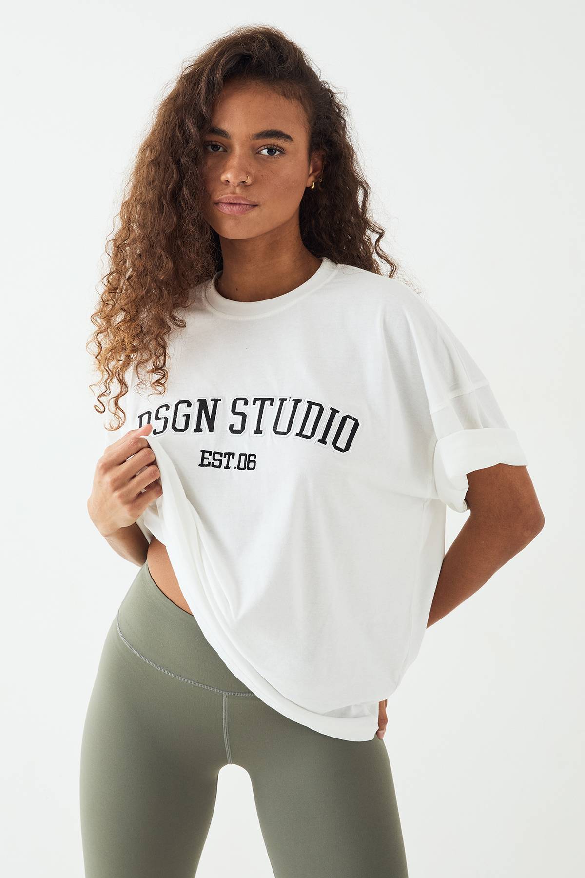 T-shirt Oversize à Appliqué DSGN Studio