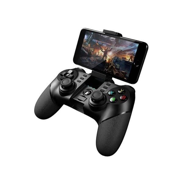 Gaming-håndcontroller med smartphone-holder og lang batterilevetid
