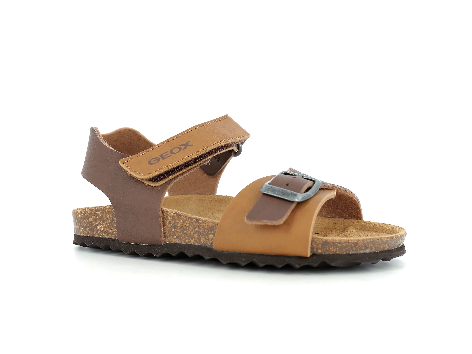 Geox-J GHITA BOY-J028LB Synthétique Multi-Marron