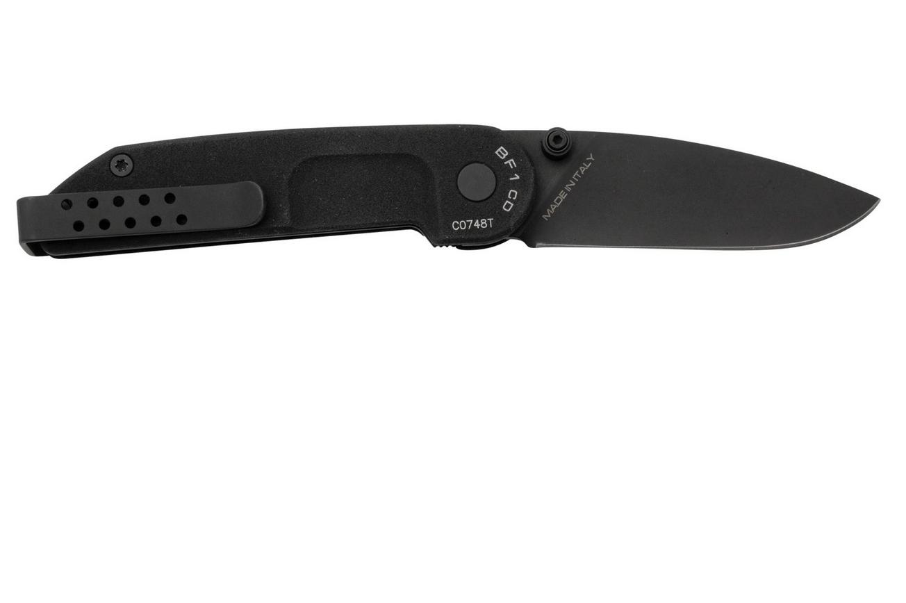 Extrema Ratio BF1 Classic Droppoint 04.1000.0143-RVB Ruvido Black, zakmes