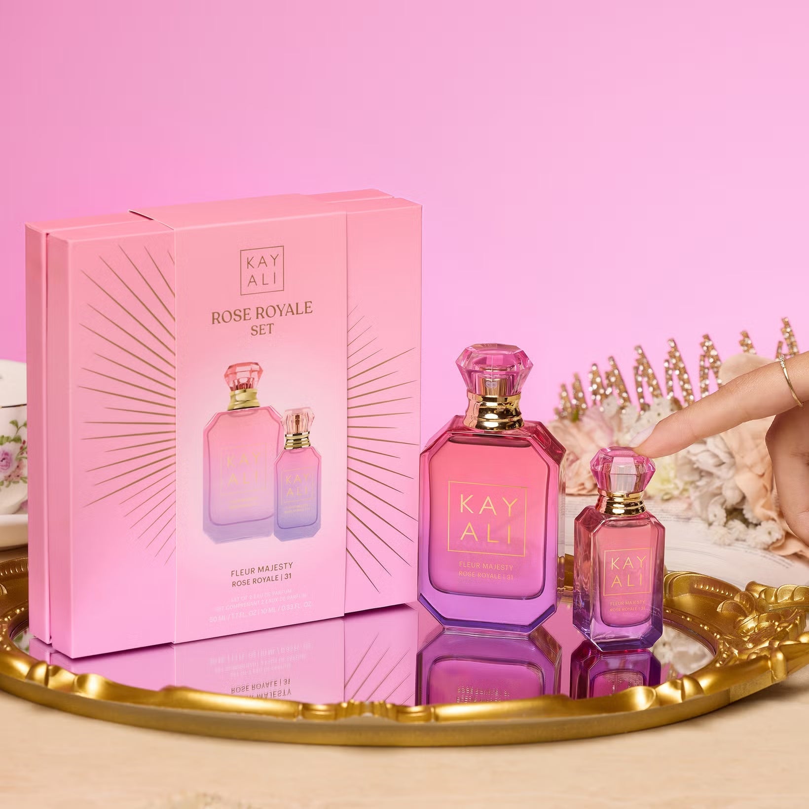 Fleur Majesty Duo Set (Rose Royale)