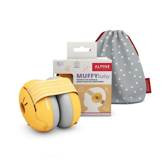 Casque anti-bruit Muffy Baby   Jaune        de               Alpine
