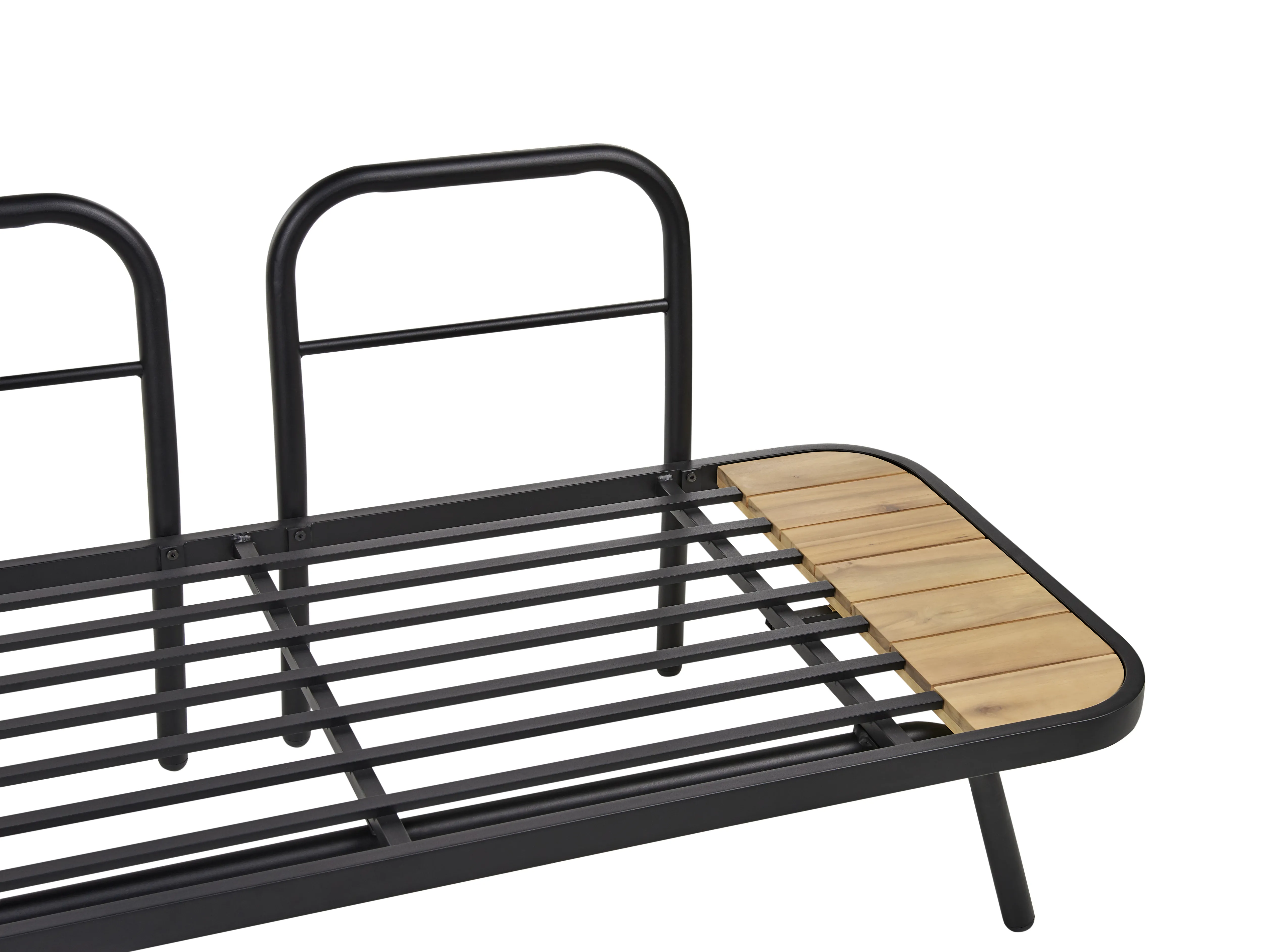 Loungeset met tafel 4-zits MINOZZO Gecertificeerd acaciahout Olijfgroen
