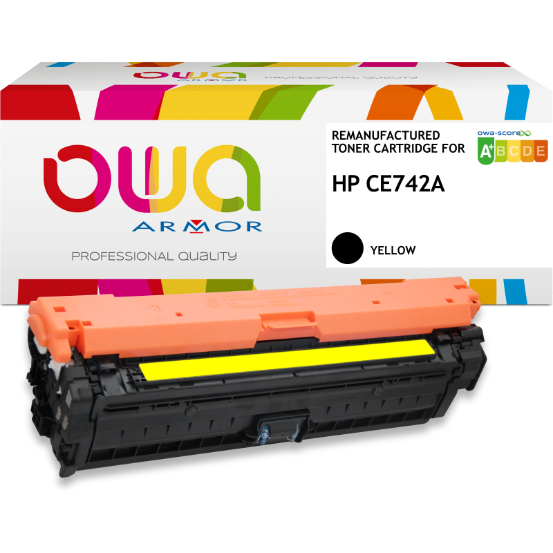 Toner remanufacturé OWA - standard - pour HP CE741A