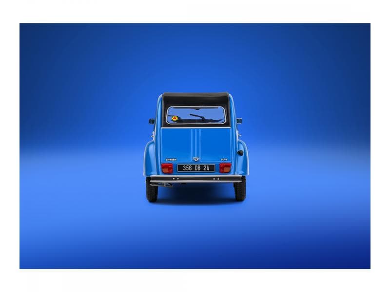 Solido Citroen 2CV6 Petrole Blau, 1:18 Detailgetreues Modellauto für Sammler im Massstab 1:18