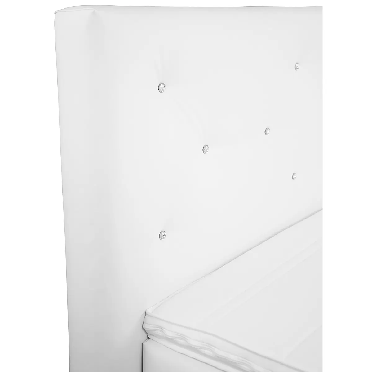 Boxspringbett Luminosa 180 x 200 weiss