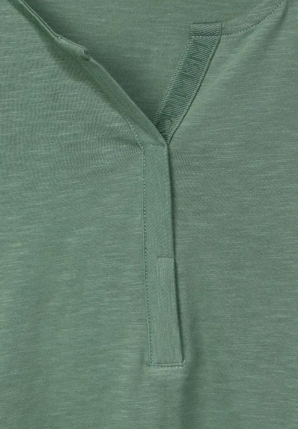 Tunika Shirt - raw salvia green