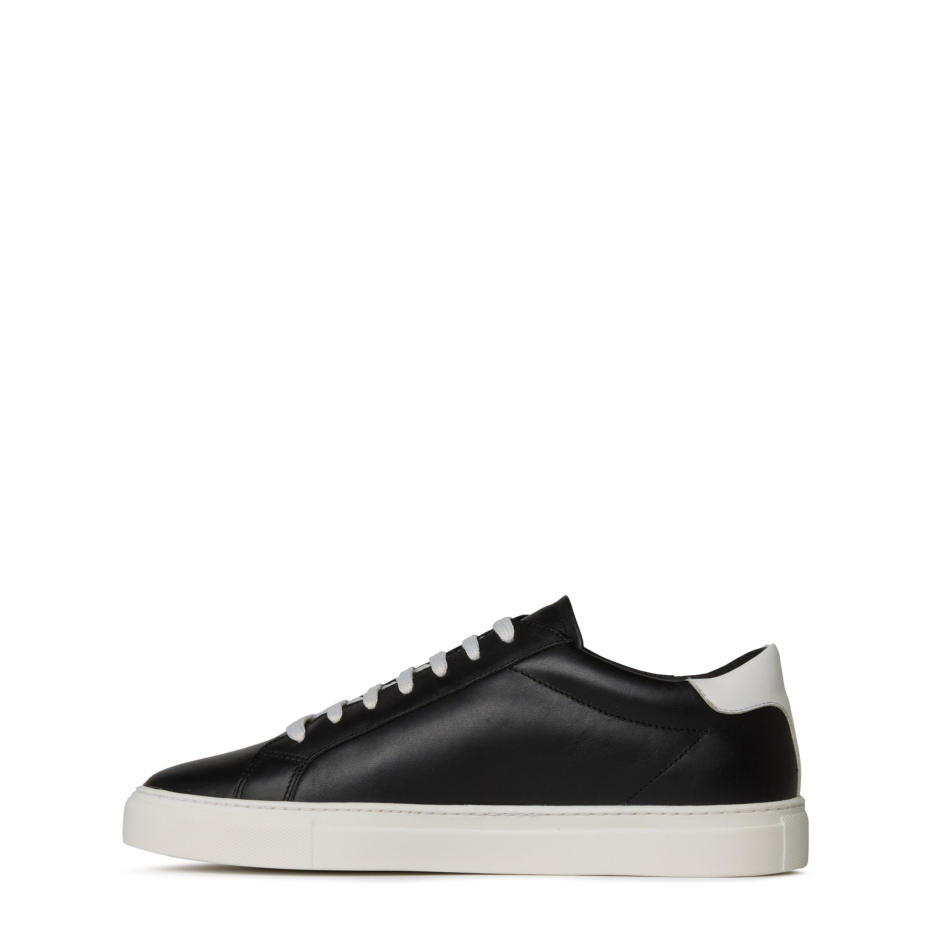 Emporio Armani Leather Trainers