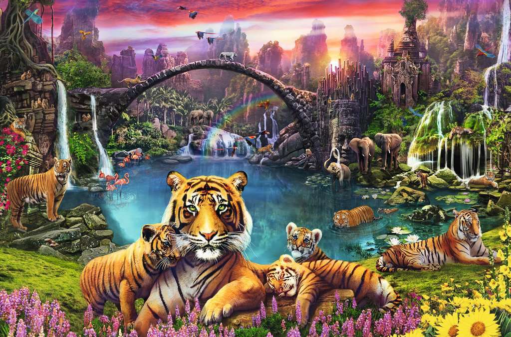 Ravensburger Spiel Tiger in paradiesischer Lagune