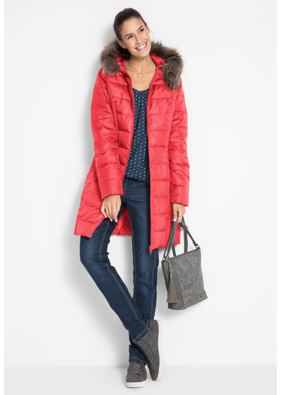 Manteau matelassé léger en duvet