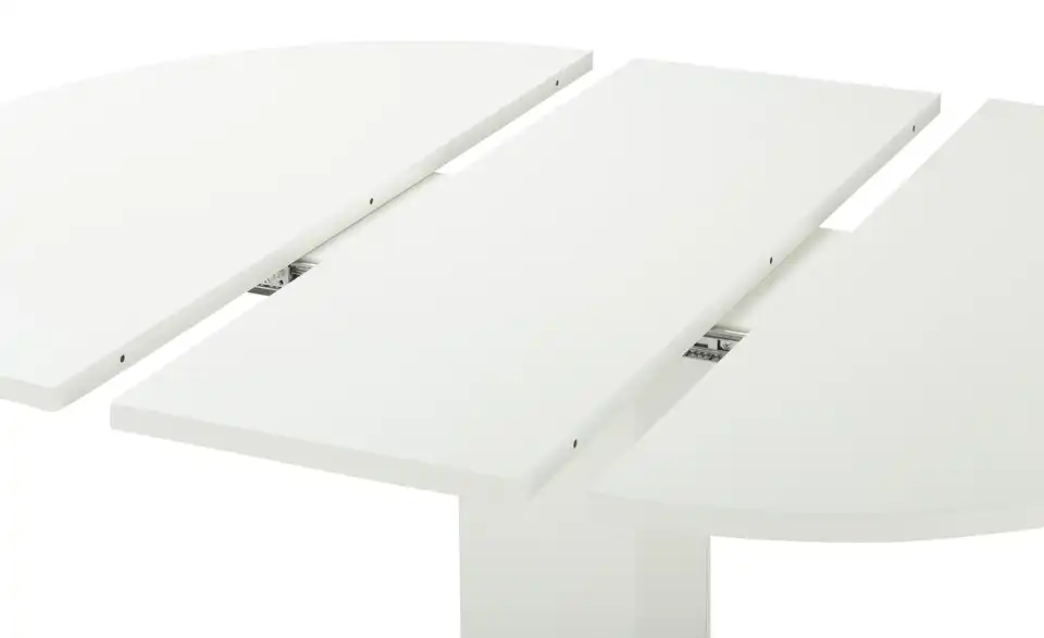Esstisch ausziehbar Tap 110 cm (rund) Weiß