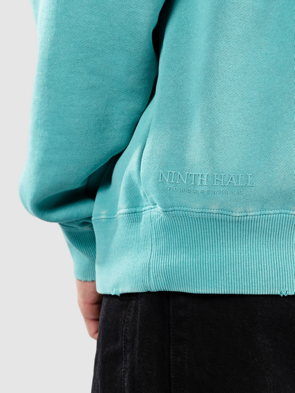 Ninth Hall Fundamental Hoodie turquoise/aqua
