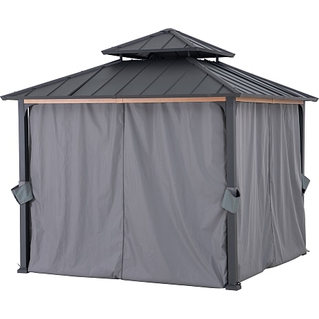 Sunjoy gardin til pavilion 300cm x 300cm