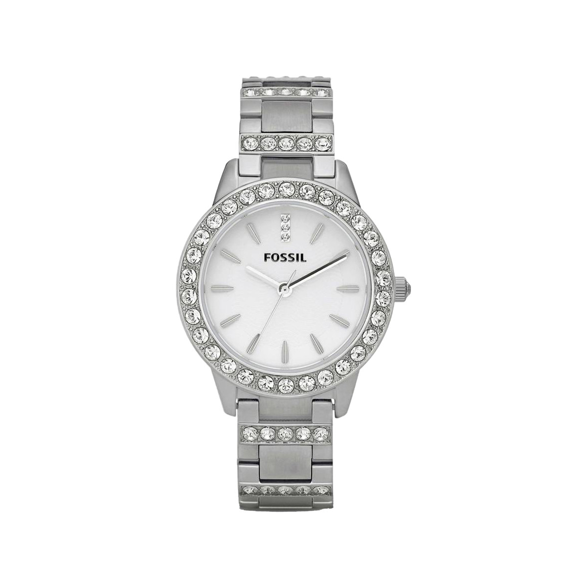 Montre Fossil femme acier pierres imitation