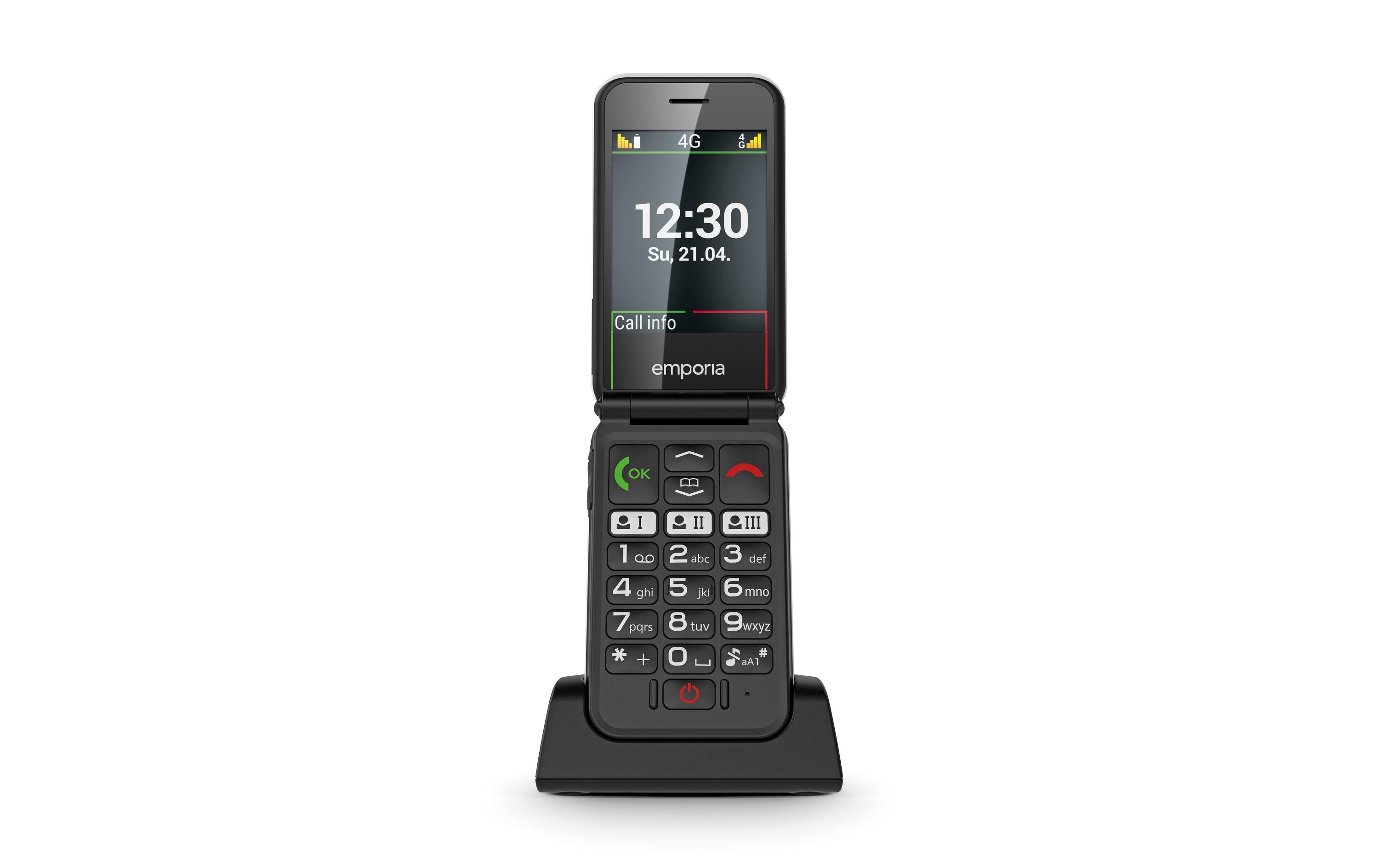 SIMPLICITYglam V227Mobiltelefon mit einfacher Benutzerführung