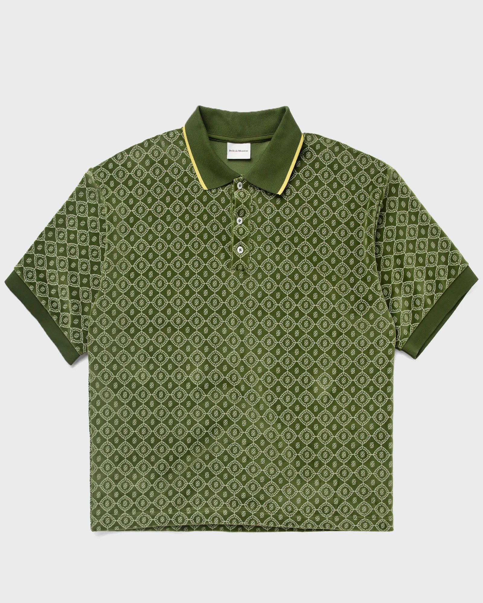Drôle de Monsieur Le Polo Monogramme