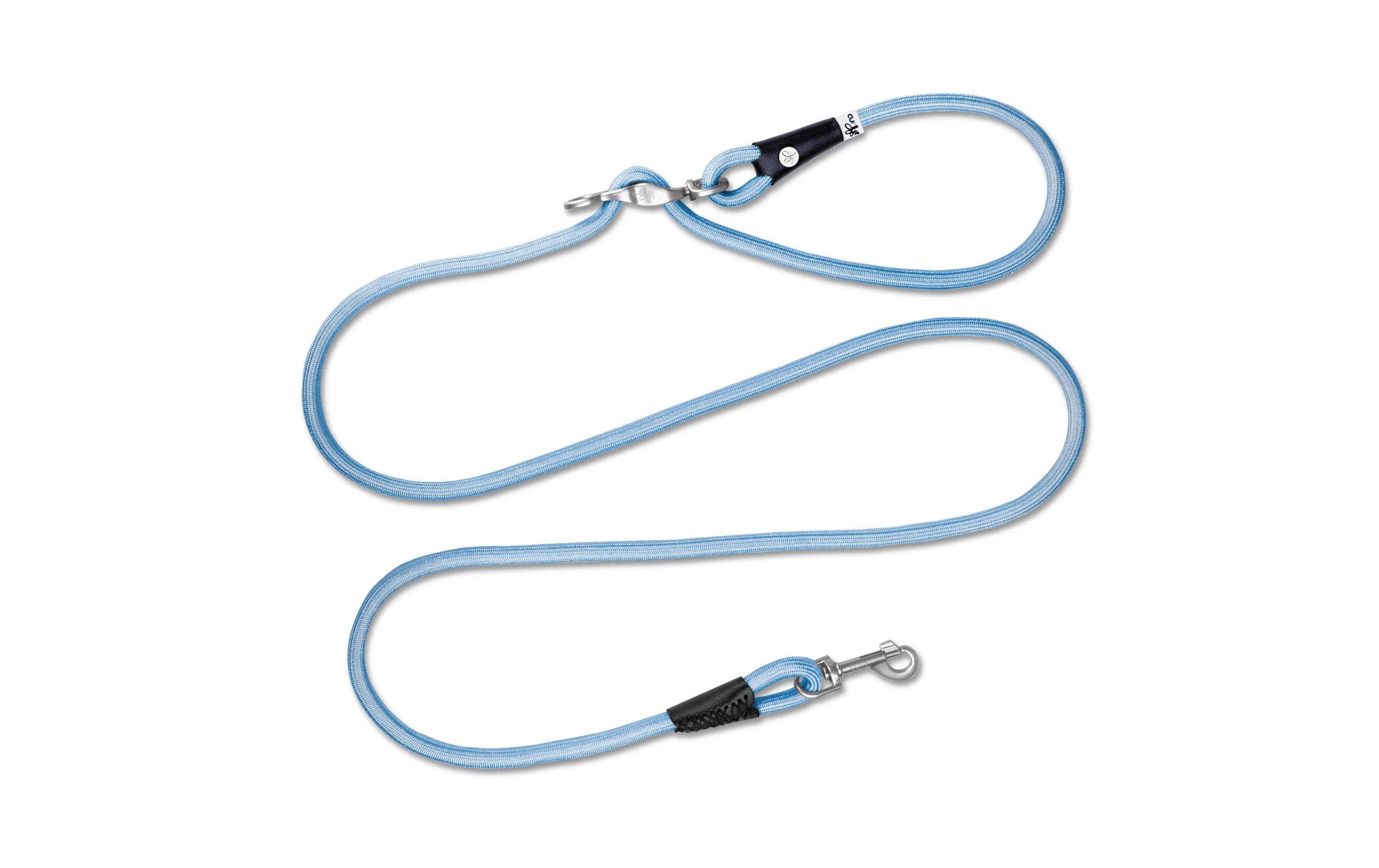 Hundeleine Vario Comfort L SkyblueDie schockabsorbierende und komfortable Seilleine