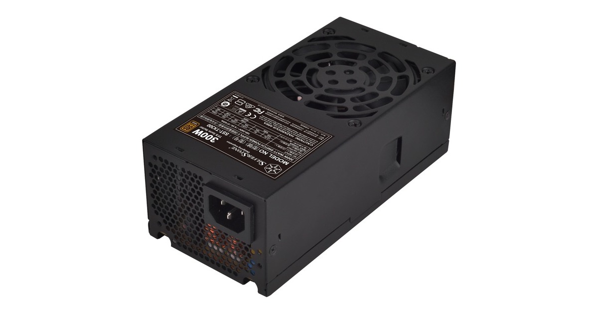 SilverStoneTFX TX300 300 watt voeding   (Zwart)