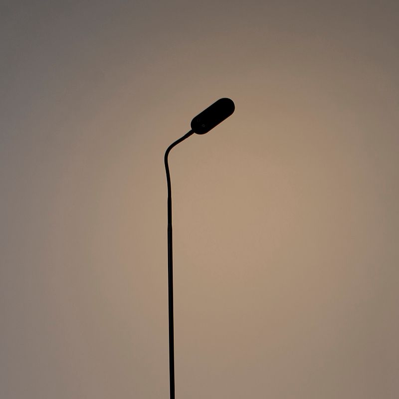 Vloerlamp zwart incl. LED 5-staps dimbaar in kelvin - Botot