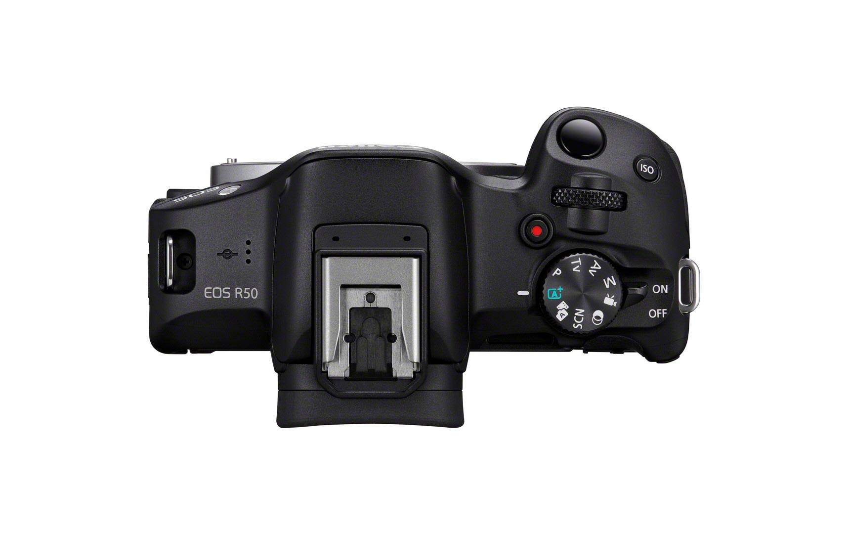 Fotokamera EOS R50 Kit RF-S 18-150 IS Schwarz<br>Perfekte Einstieg in die EOS R Reihe für aktive Content Creator