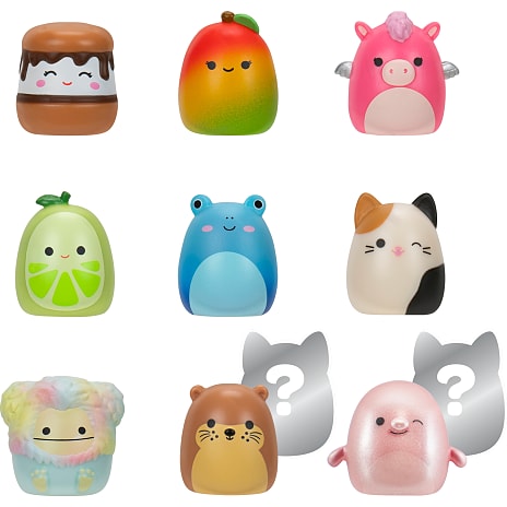 Squish-a-longs 2,5 cm 8-pak – flere varianter – assorteret