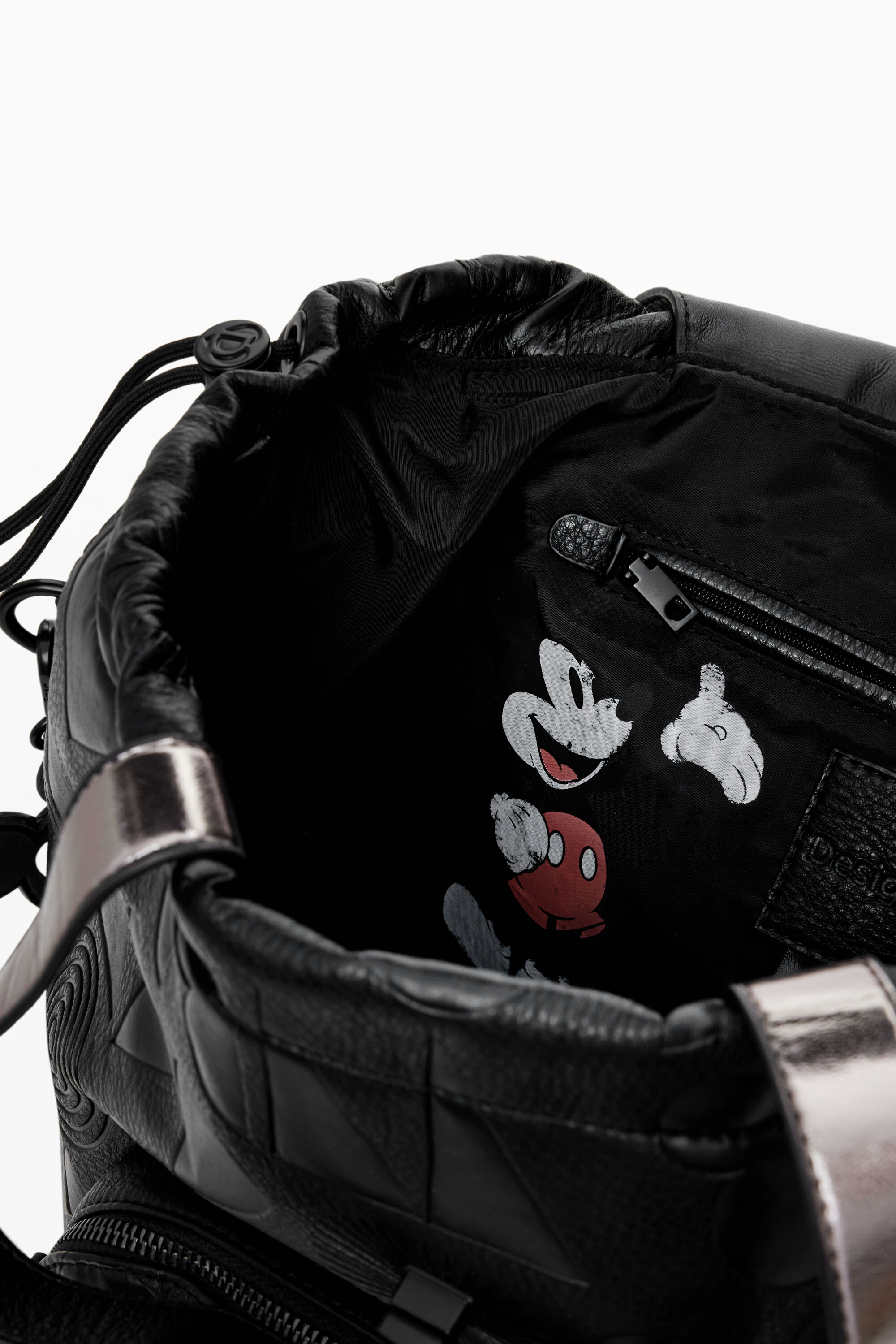 Carteira de couro sintético do Mickey Mouse
