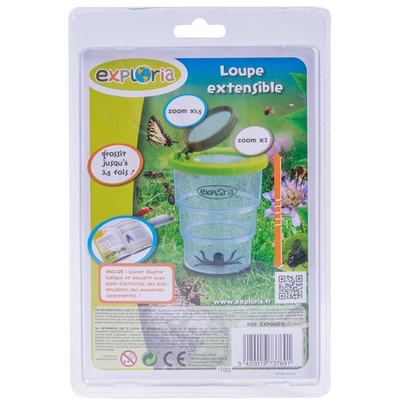 Loupe extensible pour insectes