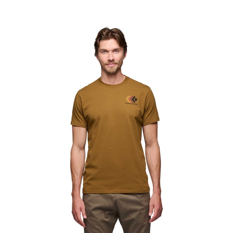 Black Diamond M Faded Ss Tee Dark Curry