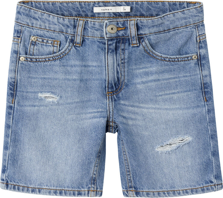Name It NKMSILAS LOOSE DNM L SHORTS 7998-BE Blå
