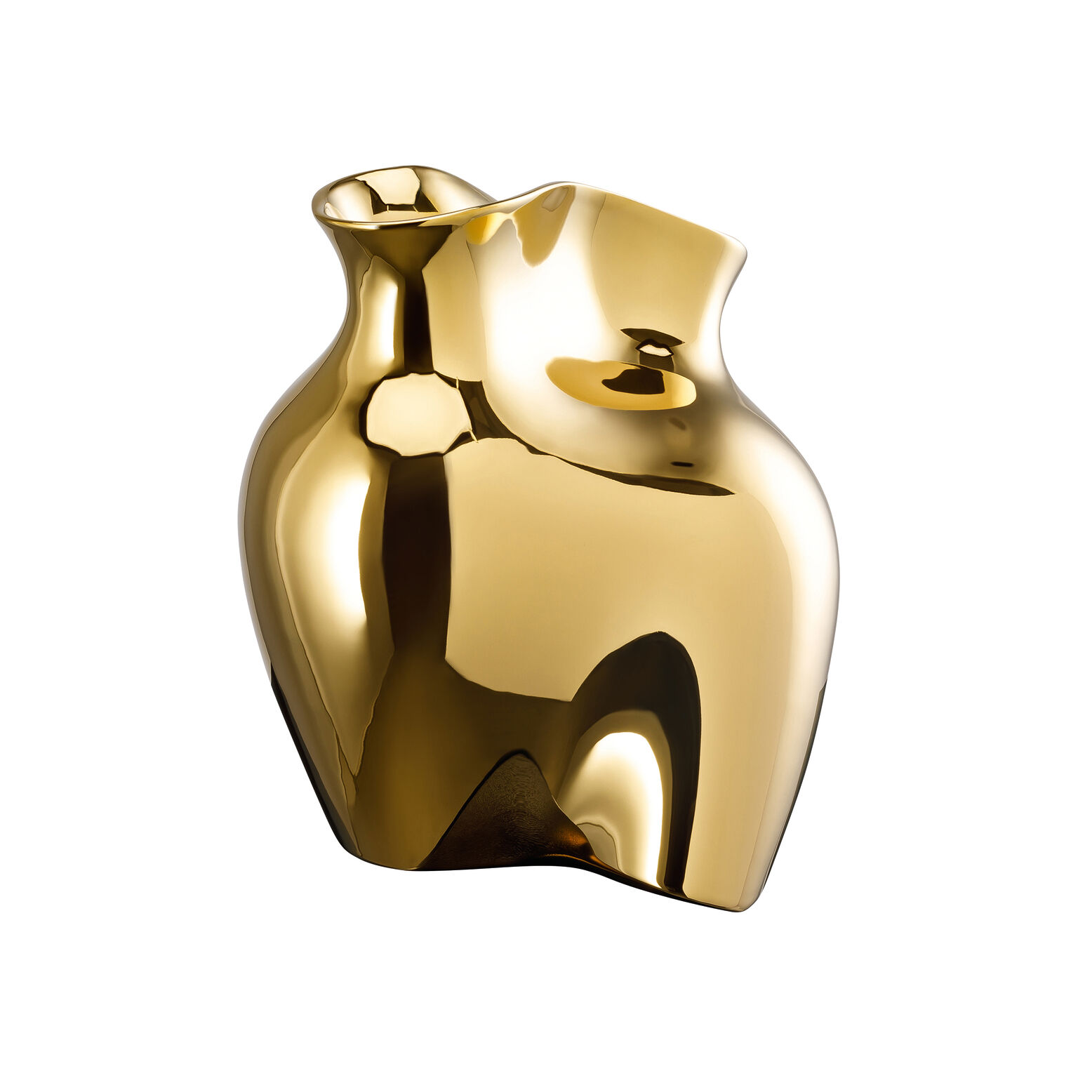 La Chute Gold titanisiert Vase 26 cm