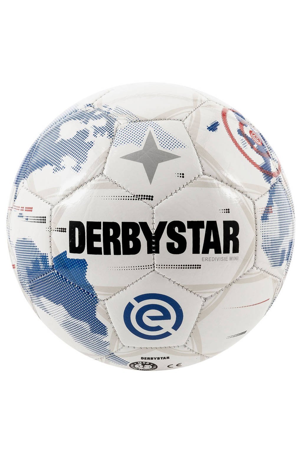 Derbystar junior voetbal Eredivisie Design Mini 25/26 wit maat