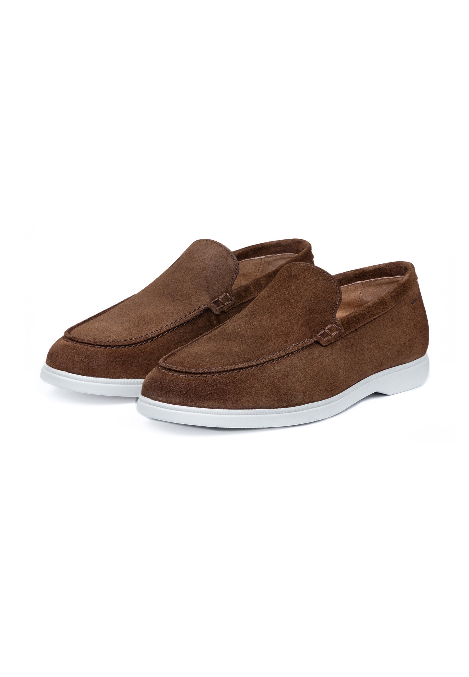 Roest cognac suède Ascona loafer