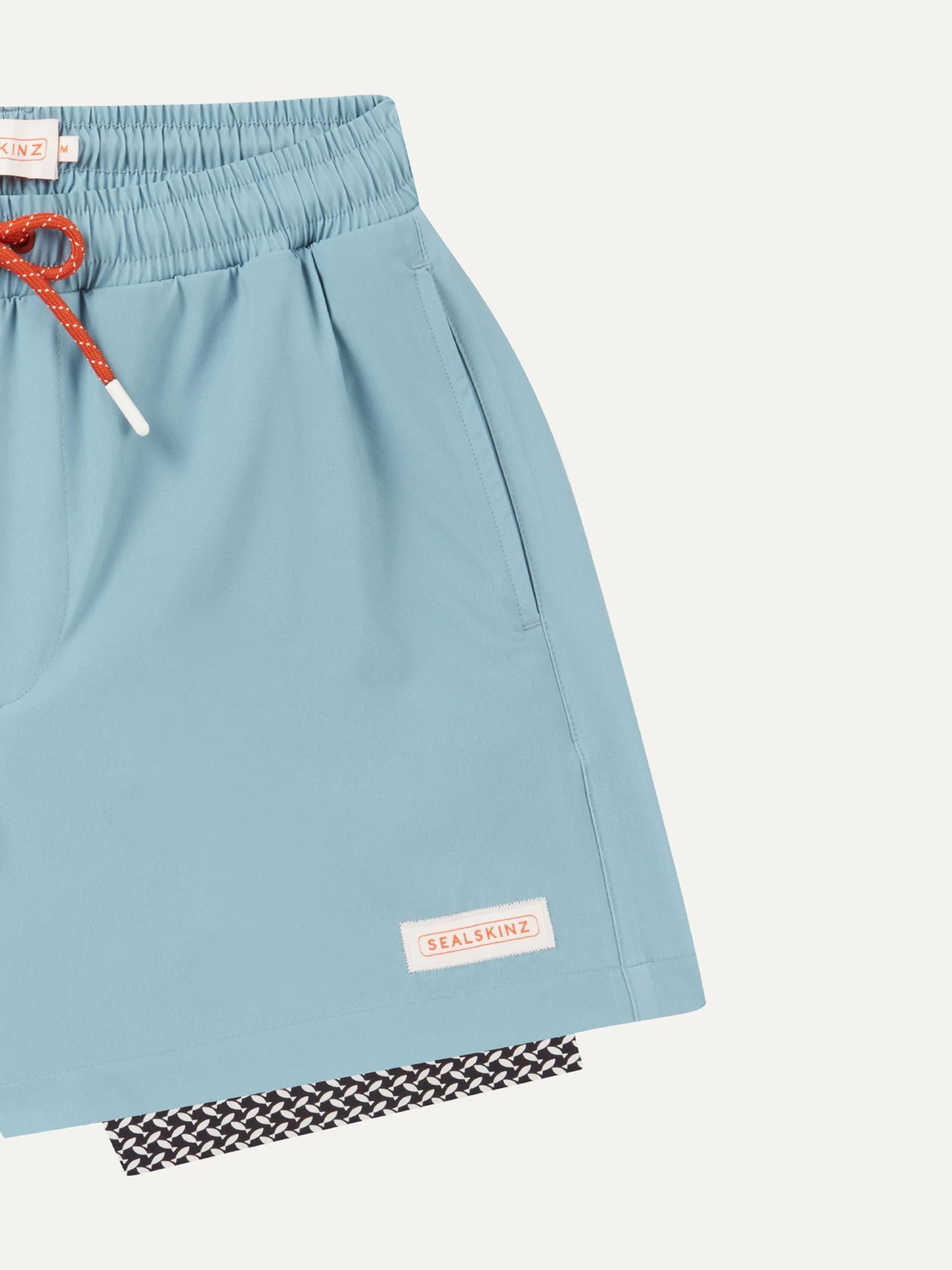 Blauw - Sealskinz Southwood Quick Dry Plain Swim Shorts