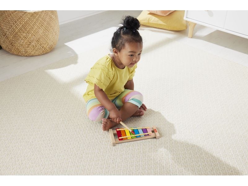Fisher-Price Buntes Xylophon aus Holz Nachhaltiges Musikinstrument für Kinder