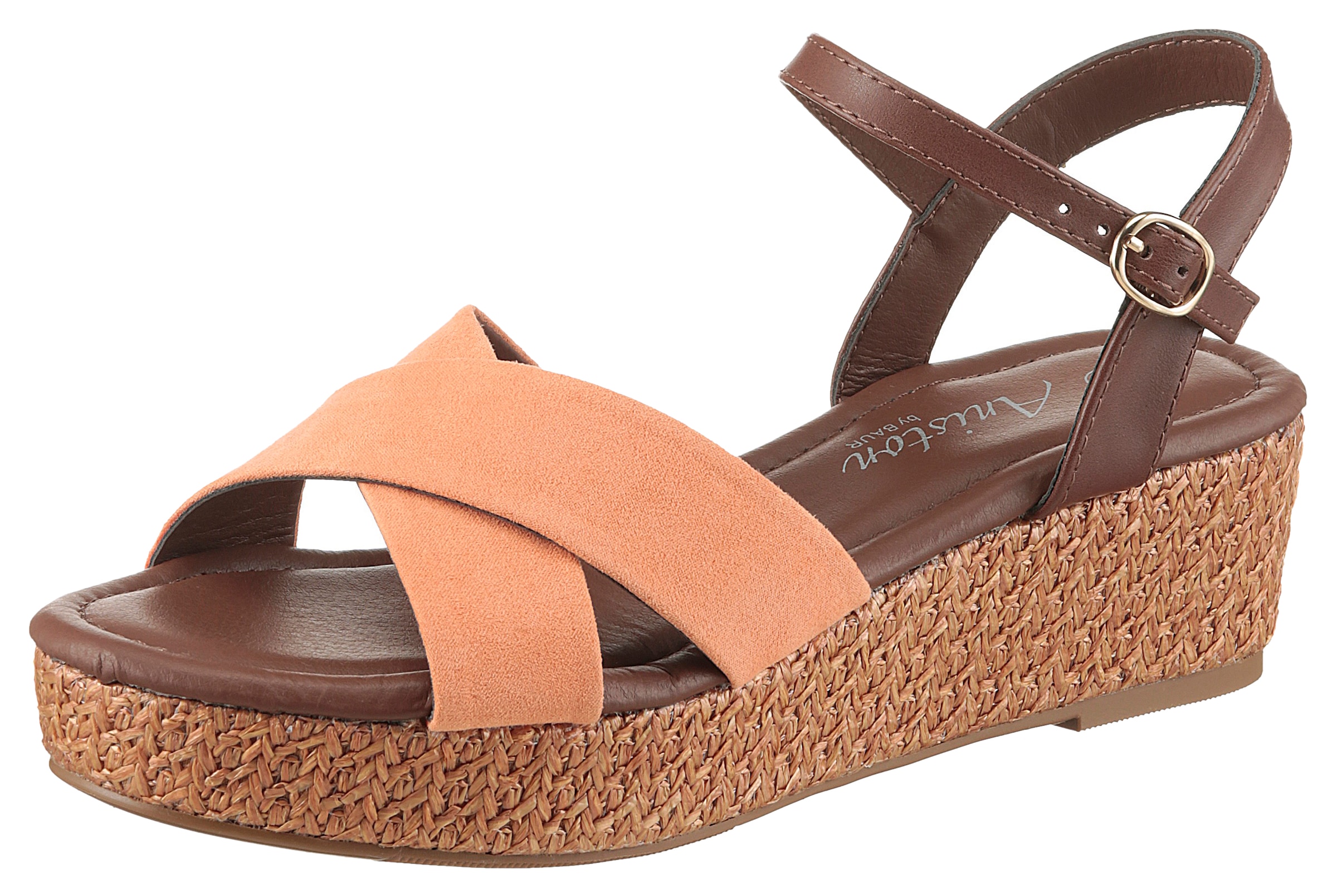 Aniston SHOES Keilsandalette  , Sommerschuh, Riemchensandale, Keilabsatz - NEUE KOLLEKTION