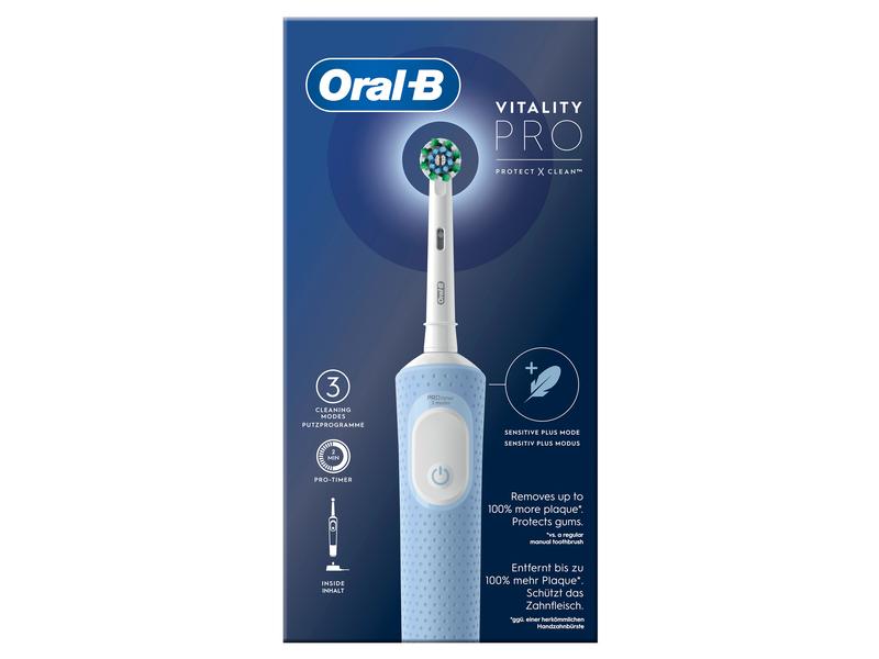 Oral-B Rotationszahnbürste Vitality Pro D103 Blue Elektrische Zahnbürste