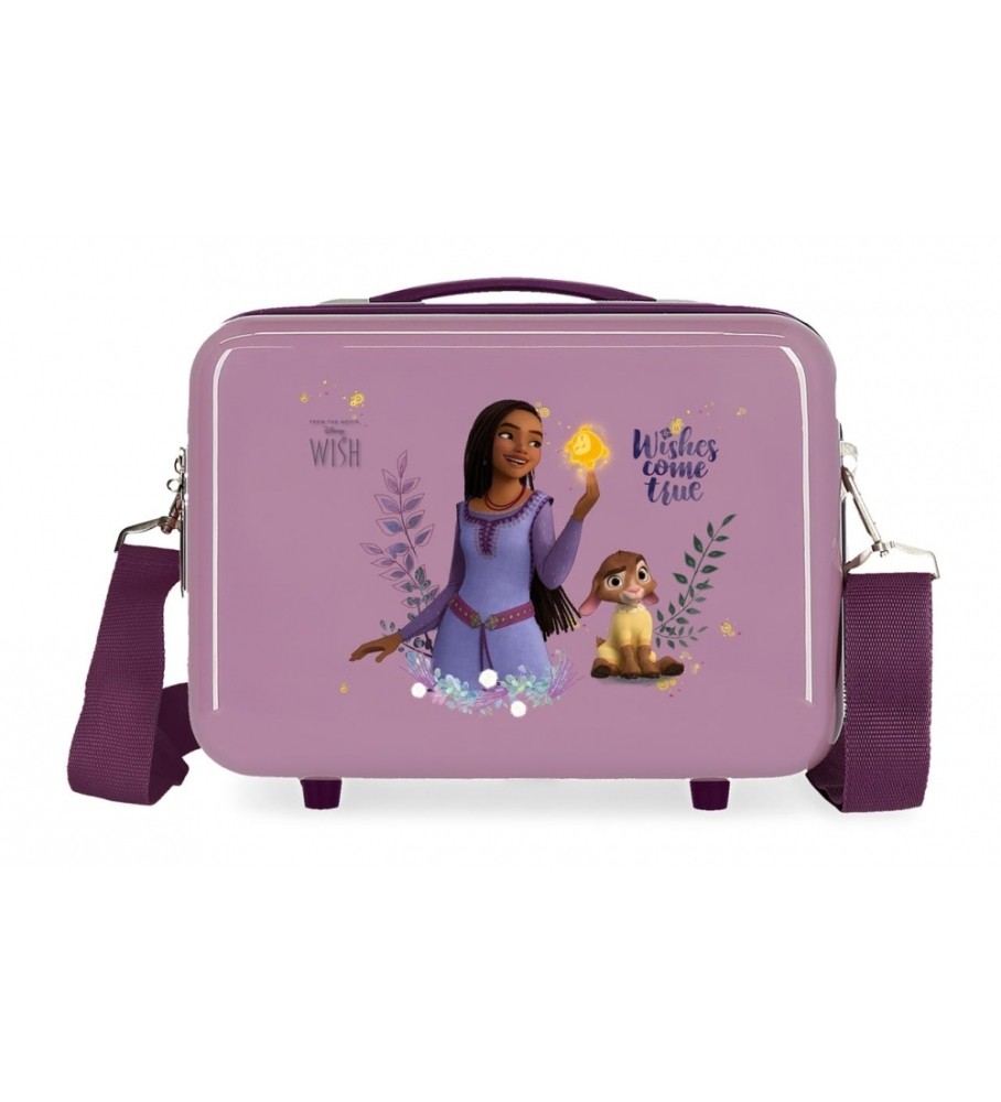 Nécessaire Disney Wish com estampa Valentino Lilás