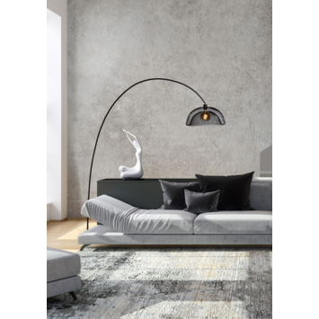 Lucide Mesh Vloerlamp zwart