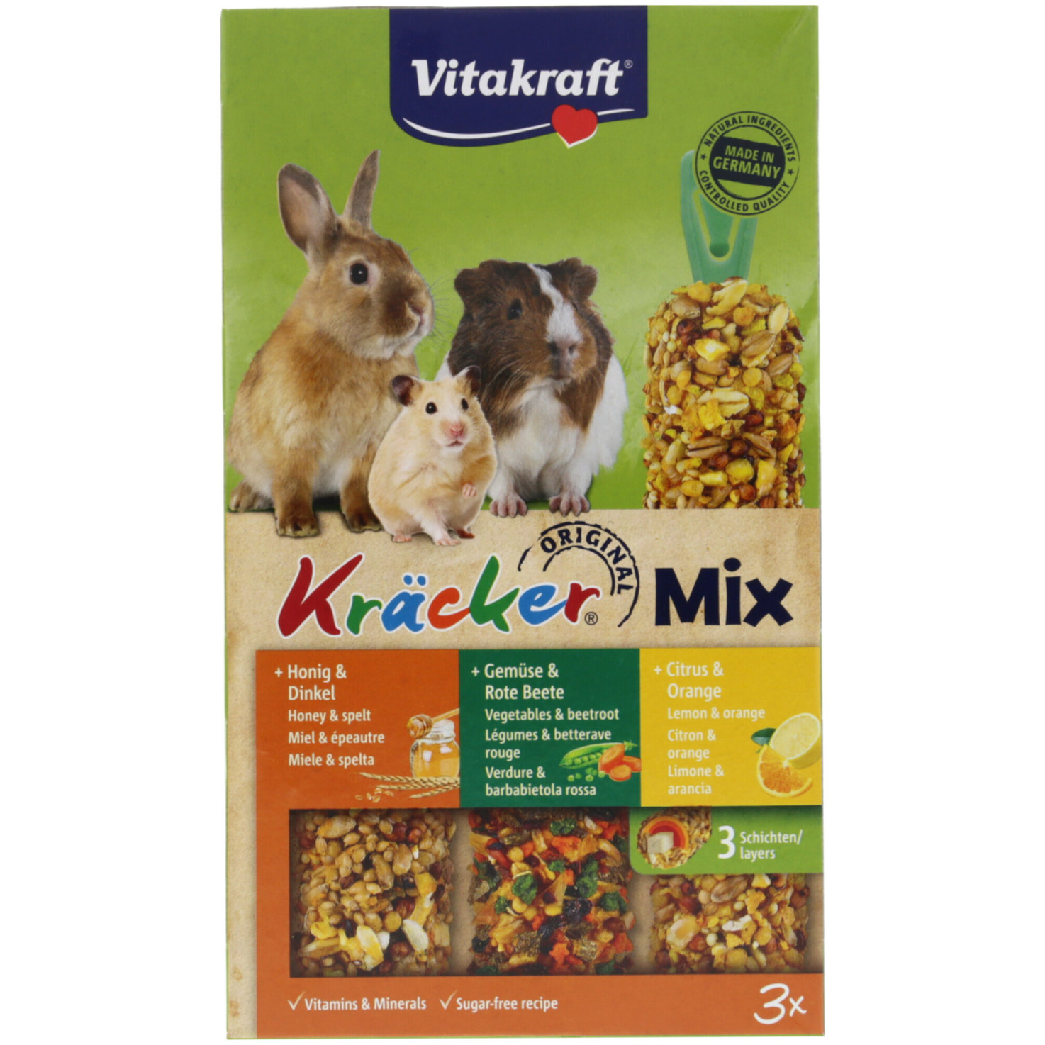 Vitakraft Kräcker Nager Trio-Mix
