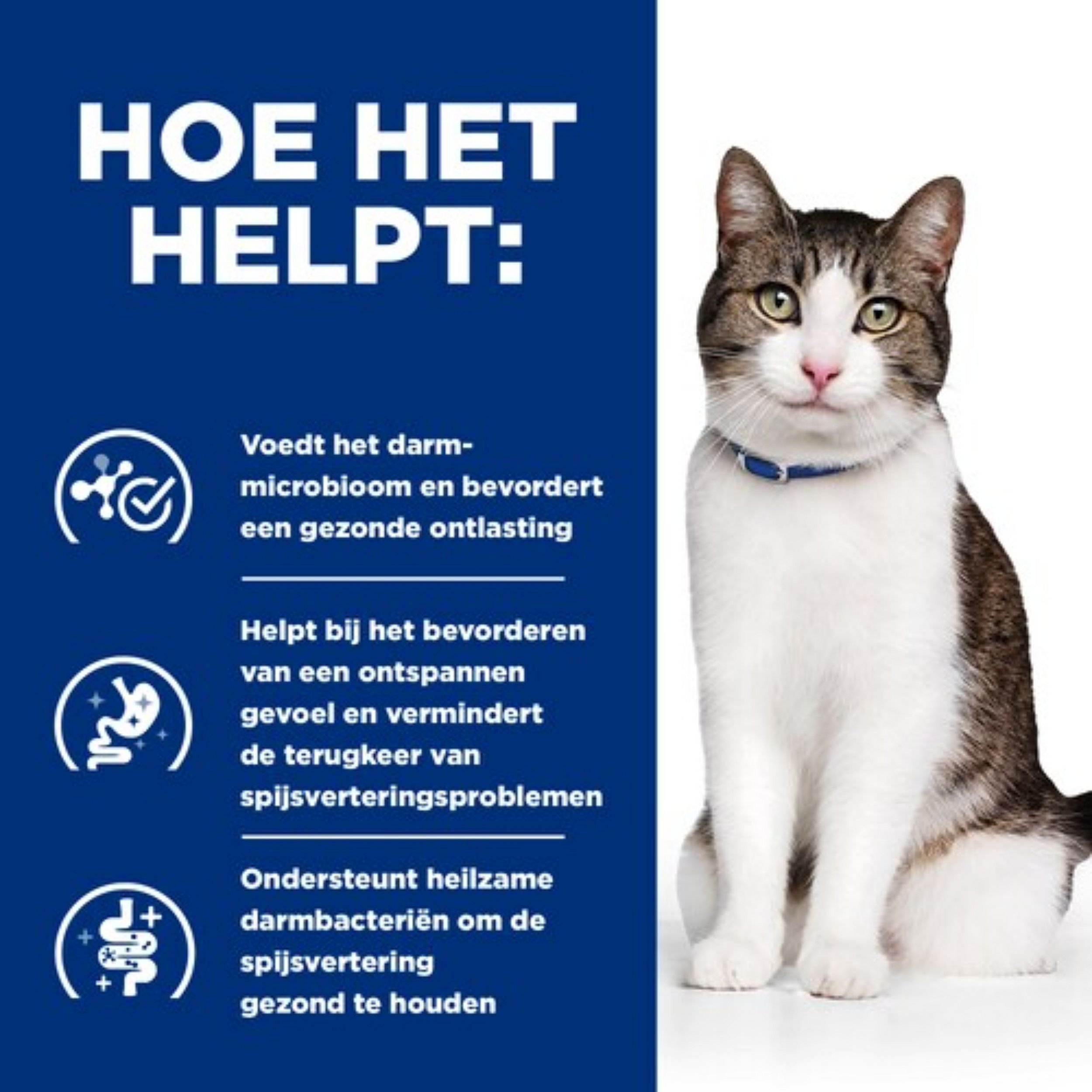 Hills Prescription Diet Gastrointestinal Biome Stress Kattenvoer | 3 kg | 20021.3