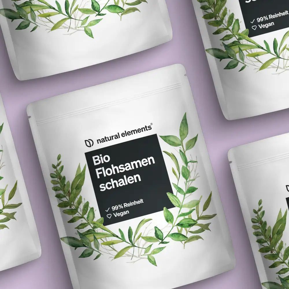 natural elements Bio Flohsamenschalen