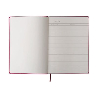Oberthur Carmen - Carnet de notes souple A5 - uni - bleu