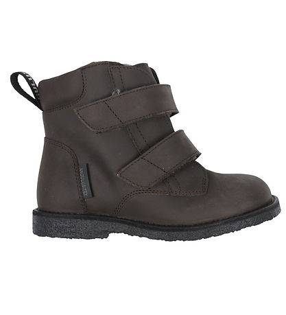Angulus VinterStøvler - Tex - Dark Brown m. For/Velcro