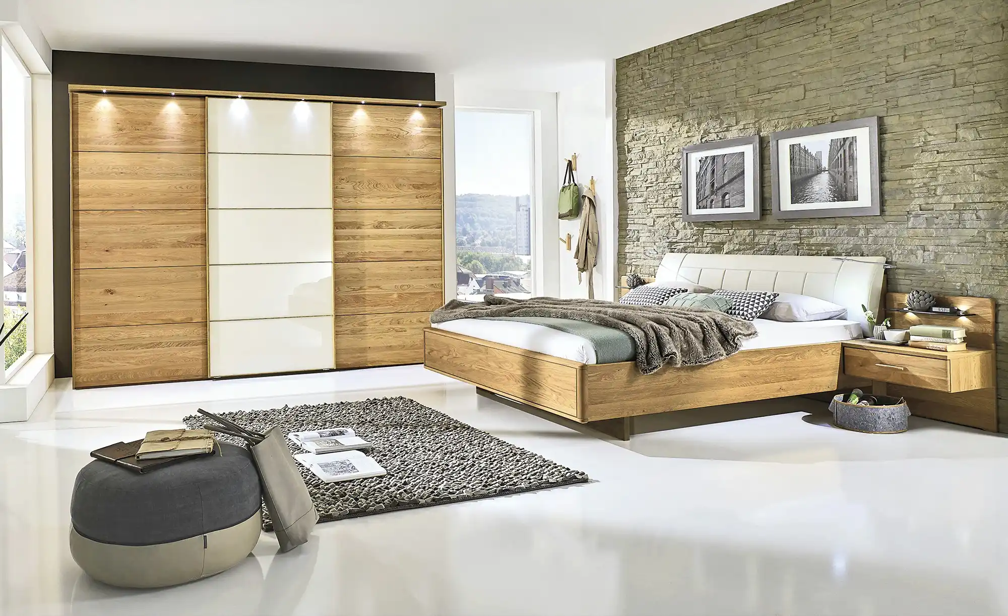 Woodford Schwebetürenschrank  Kyran