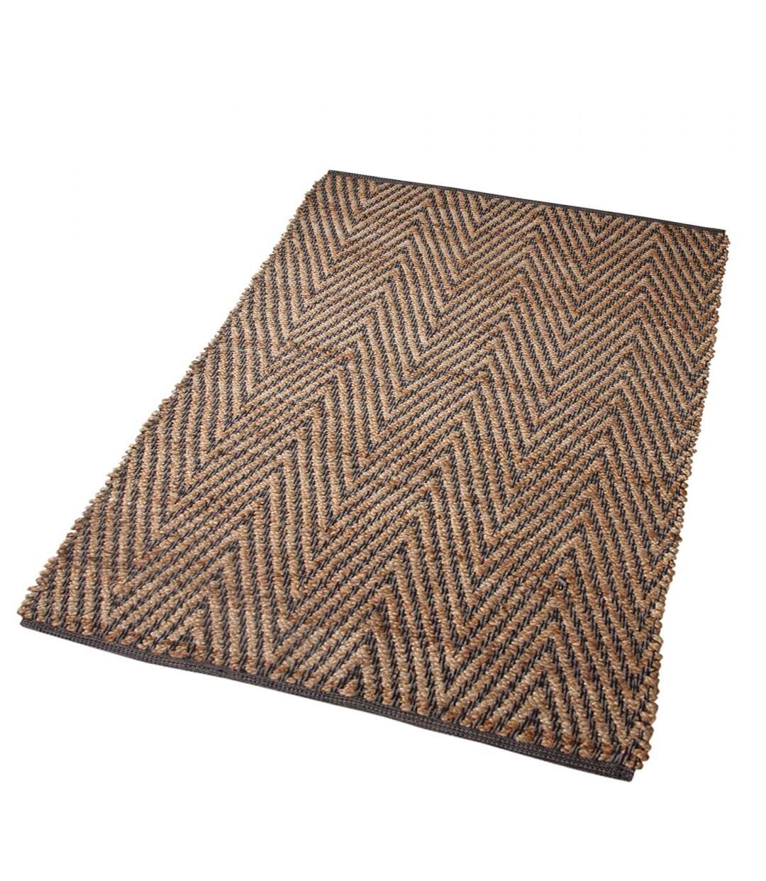Tapis kilim KL JUTE CHEVRON en jute fait main Care&Fair