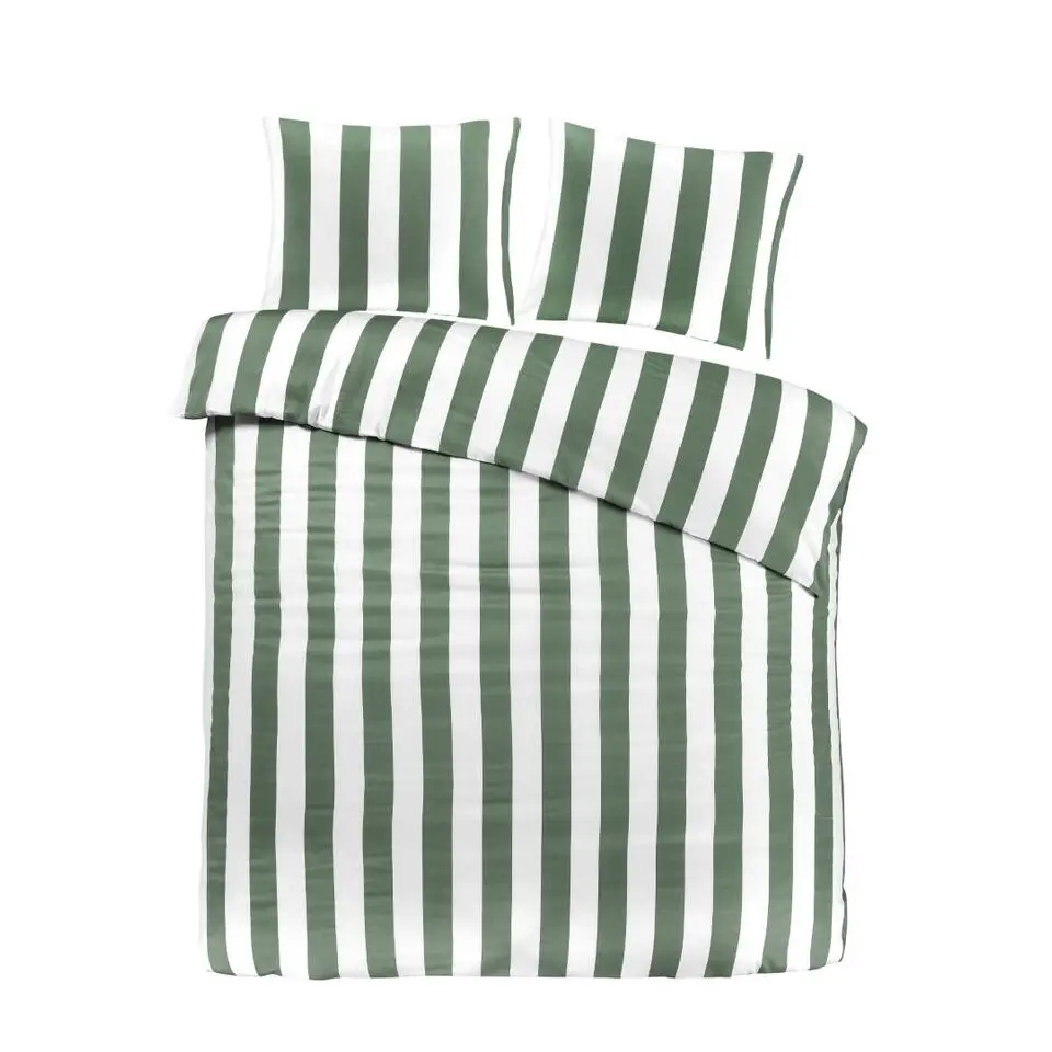 Papillon dekbedovertrek Lewis - 240x200/220 cm - Groen