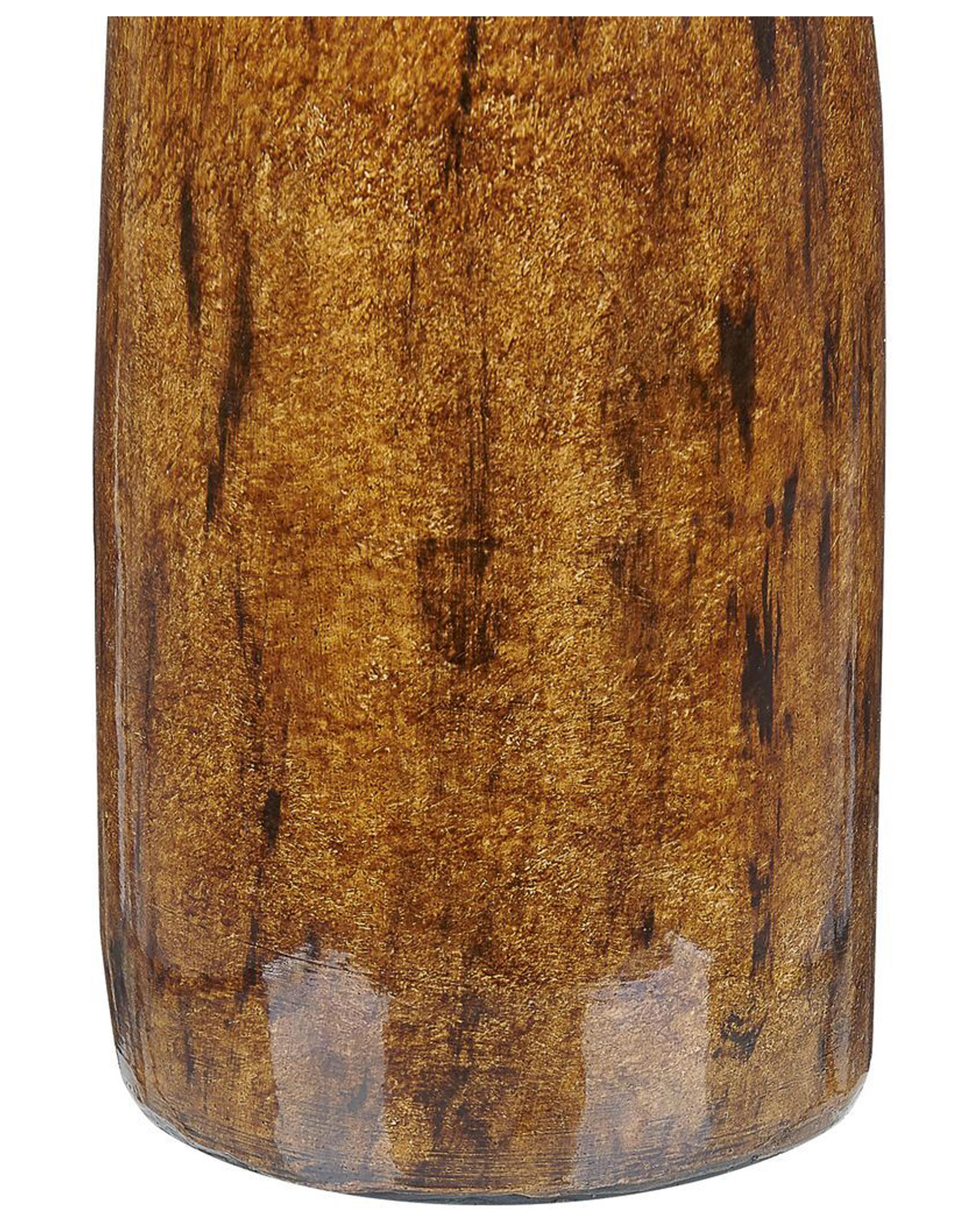 Bloemenvaas BURGOS Keramiek 52 cm Bruin