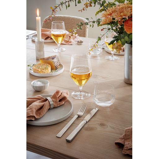 Georg Jensen Bernadotte 6-pak Lave Glas, Klar, 25 cl