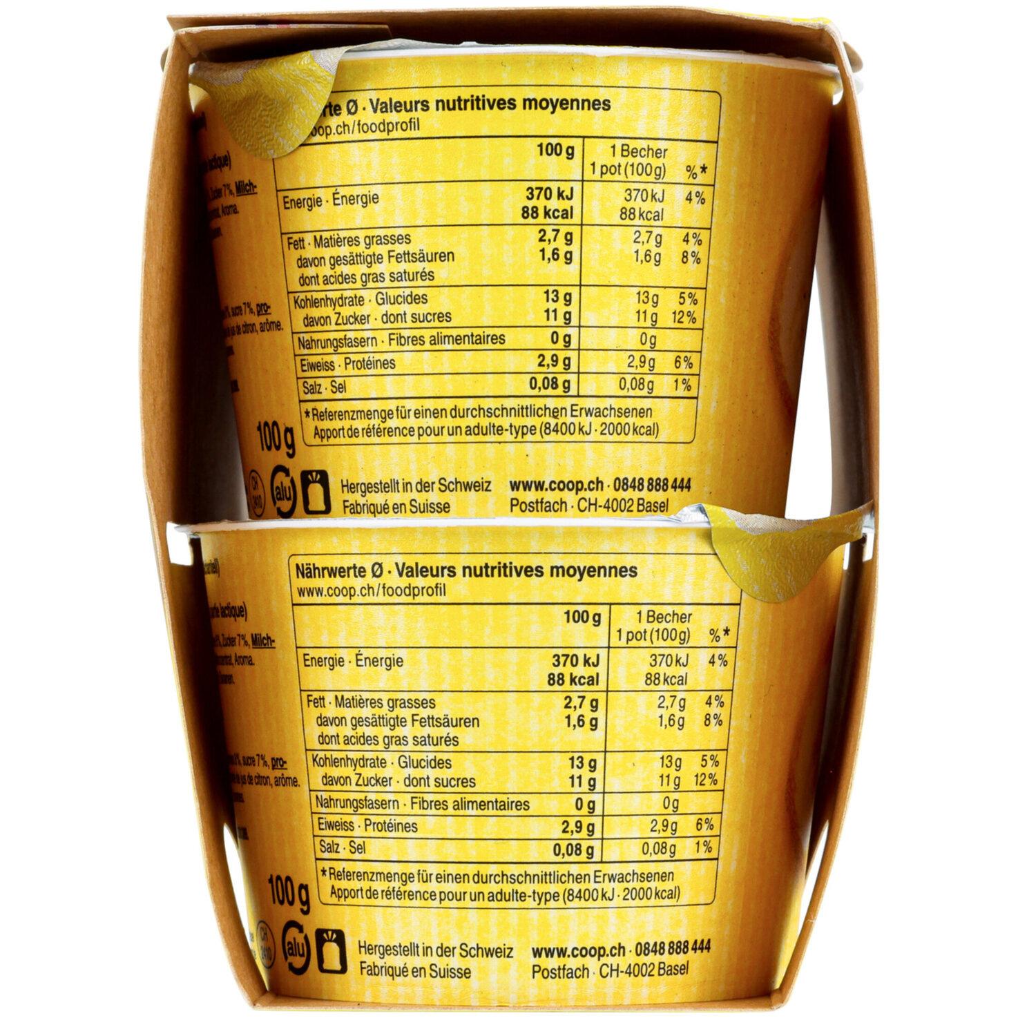 Joghurt Banane 4x100g -